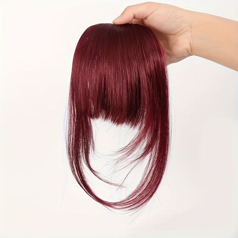 Women's Layered Manga-Inspired Straight Hair Wig with Bangs - Sleek Black Synthetic Hair for Versatile Styling, Natural Look & Easy Maintenance, Fit All Ethnicities, Everyday Hairpiece, Mangainspired Bangs, Easy Maintenance Hair